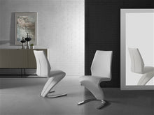 Load image into Gallery viewer, Sleek White Eco-Leather Guest or Conference Chair in S-Style (Set of 2)
