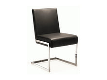 Load image into Gallery viewer, Square-Style Dark Brown Eco-Leather Guest or Conference Chair (Set of 2)
