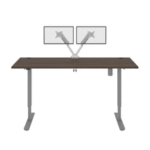 Load image into Gallery viewer, Antigua 72&quot; Twin Monitor Desk with Adjustable Top
