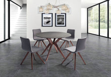 Load image into Gallery viewer, Classic 48&quot; Meeting Table Made From Stone, Glass, &amp; Wood
