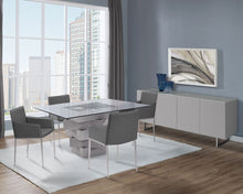 Load image into Gallery viewer, Stunning Glass Top Meeting Table w/ Unique Base
