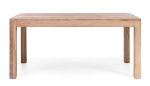 Verona Solid Wood Desk with Natural Distressed Finish