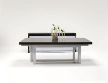 Load image into Gallery viewer, Elegant-Chic Gray Oak Lacquer Conference Table (Extends from 85&quot; to 125&quot;)
