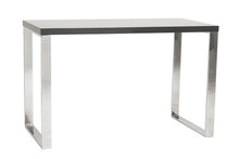 Load image into Gallery viewer, Premium Gray Lacquer and Chrome 48&quot; Modern Desk
