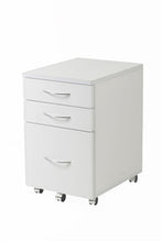 Load image into Gallery viewer, Modern 47&quot; White Lacquer Office Desk with Drawers
