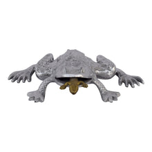 Load image into Gallery viewer, Office Decor of Silver Frog
