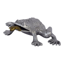 Load image into Gallery viewer, Office Decor of Silver Frog
