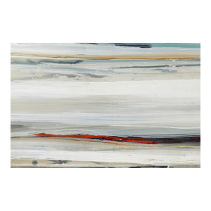 Earth-Toned Acrylic 70" x 48" Wall Art on Canvas