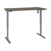 Load image into Gallery viewer, Electric Adjustable 72&quot; Desk in Bark Gray
