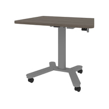 Load image into Gallery viewer, Bark Gray 35&quot; Telescoping Desk
