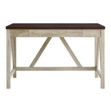 Load image into Gallery viewer, 46&quot; Natural Office Desk in Classic Farmhouse Style
