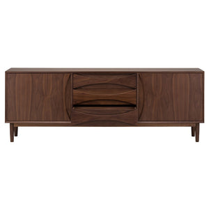 Gorgeous Office Storage Credenza in American Walnut Wood