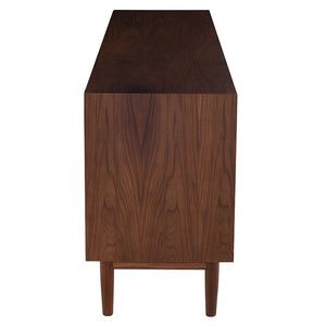 Gorgeous Office Storage Credenza in American Walnut Wood