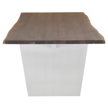 Load image into Gallery viewer, Stunning Seared Oak Conference Table w/ Stainless Steel Base (Multiple Sizes)
