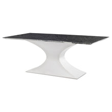 Load image into Gallery viewer, 79&quot; Bold Executive Office Desk or Conference Table in Black Marble
