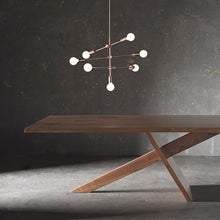 Load image into Gallery viewer, Minimalist Solid Walnut 92&quot; Conference Table
