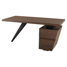 Load image into Gallery viewer, Sophisticated &amp; Compact 60&quot; Office Desk in Wood &amp; Steel
