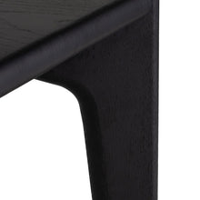 Load image into Gallery viewer, Sleek 92&quot; Onyx Conference Table with Oak Legs
