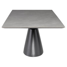 Load image into Gallery viewer, Silver Ceramic 93&#39; Conference Table with Beveled Base
