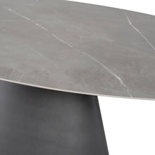 Load image into Gallery viewer, Silver Ceramic 79&quot; Round Conference Table
