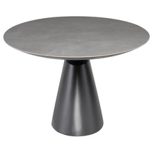 Load image into Gallery viewer, Silver Ceramic 93&quot; Round Conference Table
