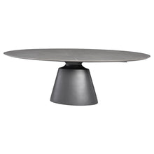 Load image into Gallery viewer, Silver Ceramic 93&quot; Round Conference Table
