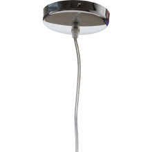 Load image into Gallery viewer, Elegant Pendant Light made from Clear Glass and Chrome Steel
