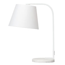 Load image into Gallery viewer, Modern White Steel Table Lamp

