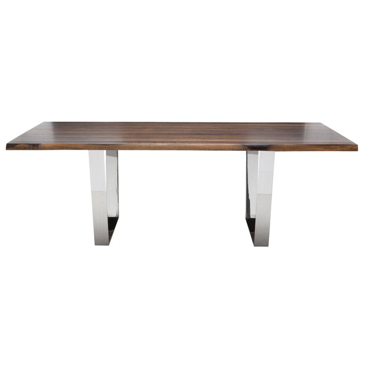 Stylish Seared Oak Executive Desk w/ Different Leg Options