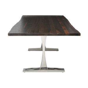 78" Seared Oak Executive Desk w/ Leg Options