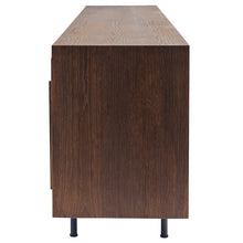 Load image into Gallery viewer, Wide Oak &amp; Bronze Storage Credezna w/ Old World Aesthetic
