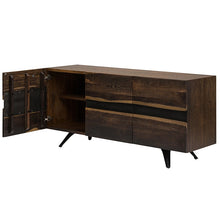 Load image into Gallery viewer, Gorgeous French Oak Storage Credenza w/ Live Edge
