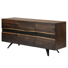 Load image into Gallery viewer, Gorgeous French Oak Storage Credenza w/ Live Edge
