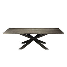 Load image into Gallery viewer, Stunning Oxidized Grey &amp; Matte Black 112&quot; Conference Table
