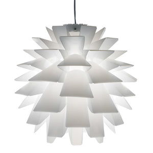 Striking White Pendant Light
