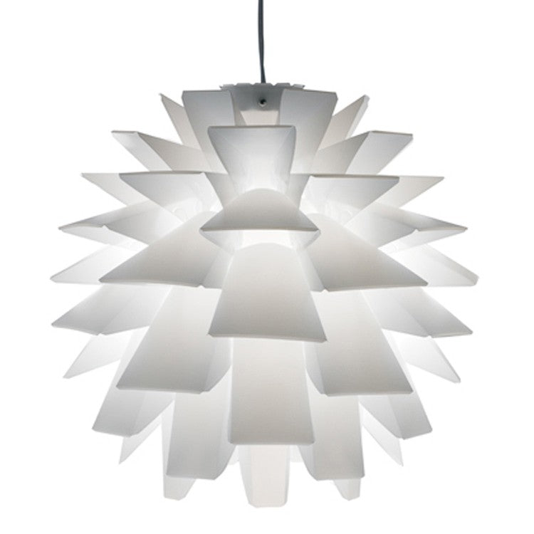 Striking White Pendant Light