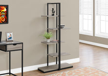 Load image into Gallery viewer, Asymmetrical Bookcase in Dark Taupe
