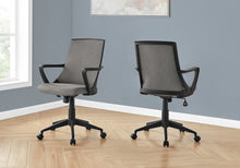 Load image into Gallery viewer, Arched Back Rolling Mesh Office Chair in Gray
