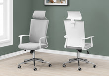 Load image into Gallery viewer, High Back White Executive Office Chair
