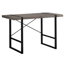 Load image into Gallery viewer, Wagon Desk in Dark Taupe &amp; Black
