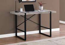 Load image into Gallery viewer, Wagon Desk in Taupe Reclaimed Wood &amp; Black
