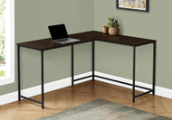 Basic Espresso L-Shaped Desk