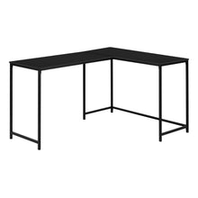 Load image into Gallery viewer, Basic L-Shaped Desk in Black Finish
