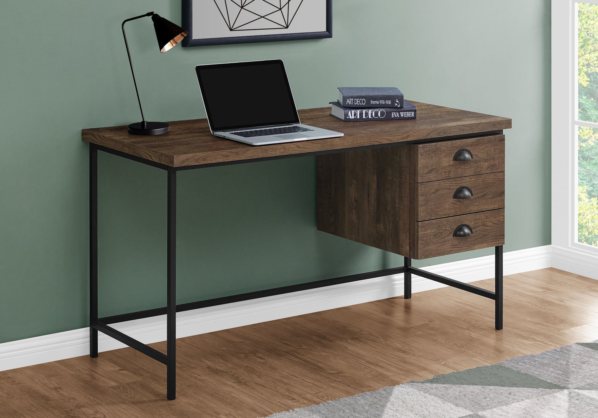 Reclaimed Wood Computer Desk