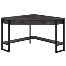 Load image into Gallery viewer, 42&quot; Corner Desk in Reclaimed Black Wood and Frame
