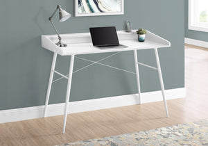 48" Modern Pocket Desk in White