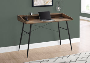 48" Modern Pocket Desk in Reclaimed Brown Wood