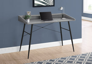 48" Modern Pocket Desk in Gray Woodgrain
