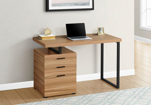 Driftwood 48" Reversible Desk with File