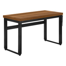 Load image into Gallery viewer, Industrial 48&quot; Walnut Adjustable Desk
